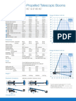 Load Chart Manlift - Genie