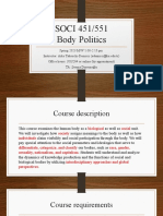 Body Politics - Introduction