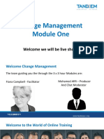 Change Management Module One V 2