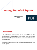 Nursing Records & Reports