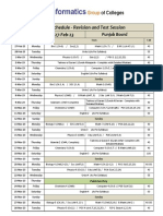 Final Datesheet