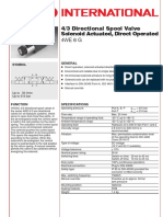 4-3 Directional Spool Valve 4WE-6-G