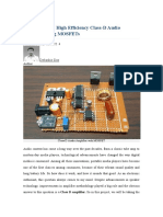 Class-D Audio Amplifier