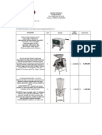 COTIZACION INSUMOS Y EQUIPOS Insumos y Equipos JR