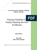 National Guideline Final For Family Planning 2020 Edited-Final Version - August 25 - 2020