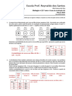 Bio12 Teste Hereditariedade D2 2023 COR