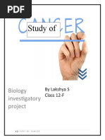 Study of Cancer Investigatory Project