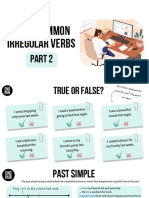 A1 Most Common Irregular Verbs Part 2 SV