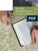 Devocional 30 Dias Aprendendo o Que É Igreja