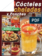 Cócteles Micheladas y Ponches