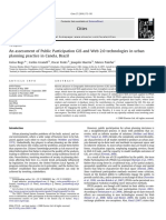 BUGS Et Al. An Assessment of Public Participation GIS and Web 2.0 Technologies in Urban Planning Practice in Canela, Brazil