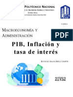 PIB, Inflación y Tasa de Interés