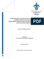 Analisis Cuantitativo en El Injerto de Cactaceas