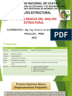 UNIDAD 1 - 2 Hipotesis Del Analisis Estructural