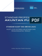 IAPI Standar Audit 540 (Revisi 2021)