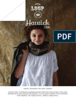 Hawick Cowl by Rachel Atkinson For Loop London