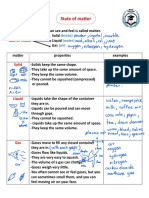 Chem Secondary 1 State of Matter (1) Answer