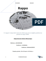 Rapport de Stage