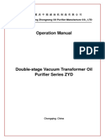 Series ZYD Operation Manual