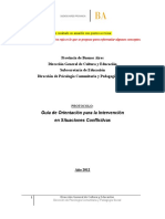 Provincia de Buenos Aires Dirección General de Cultura y Educación Subsecretaría de Educación Dirección de Psicología Comunitaria y Pedagogía Social