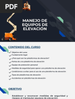 Manejo de Equipos de Elevación