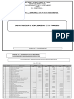 Cas Pratique Sur Le Remplissage Des Etats Financiers