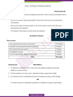 CBSE Class 12 Physics Practicals 2023 24