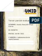 Tercer Parcial Evaluación Capital Humano