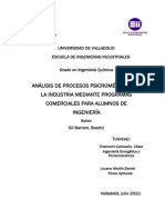 Tfg-I-2310 Análisis de Procesos Psicrométricos en La Industria Mediante Programas Comerciales para Alumnos de Ingeniería