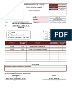 Cambio de Calificación