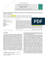 2009 - Catalytic Conversion of NaHCO3 Into Formic Acid in Mild Hydrothermal Conditions For Co2 Utilization