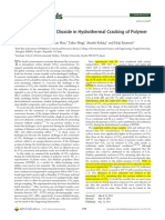 2011 - Reduction of Carbon Dioxide in Hydrothermal Craking of Polymer Wastes