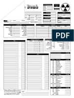 After The Bomb Character Sheet Custom