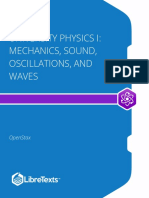 University Physics I - Mechanics, Sound, Oscillations, Waves