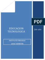 Libro Educacion Tecnologica 2do Año