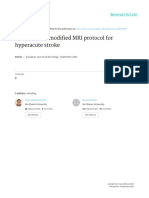 Advantage of Modified MRI Protocol For H