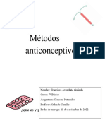 Métodos Anticonceptivos