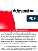 3°fasedo Romantismo