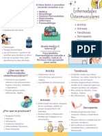 Triptico Enfermedades Osteoarticulares