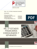 NIC 27 - Estados Financieros Consolidados y Separados....