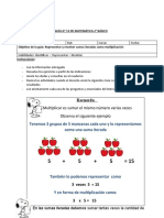 Guía de Multiplicaciones