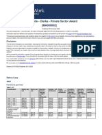 Pay Guide - Clerks - Private Sector Award (MA000002) : Disclaimer