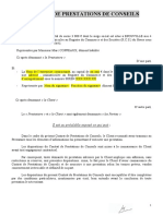 Modèle Contrat Prestations Conseil 20 01 01