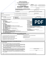 BUILDING PERMIT FORM Calbayog City