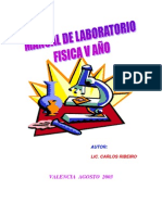 Manual de Laboratorio Física Quinto Año