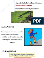 Semana 6. Derivada Direccional y Gradiente