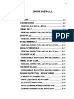 1KD Engine Repair Manual Section 2 (Engine Overhaul) Pub. No. CE302