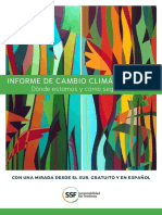 Informe de Cambio Climático 2020