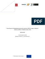 Protocolos de Acompañamiento Psicosocial A Población LGBTIQ+ en Bolivia, Colombia y Ecuador.