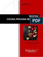 Recetas Cocina Peruana Regional 2 Ciclo